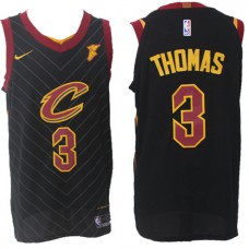 Nike NBA Cleveland Cavaliers 3 Isaiah Thomas Jersey Black