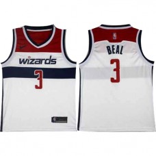 Nike NBA Washington Wizards 3 Bradley Beal Jersey White Association Edition Swingman