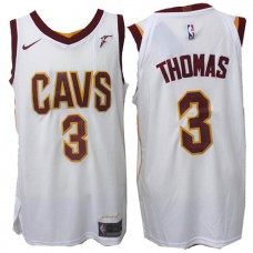 Nike NBA Cleveland Cavaliers 3 Isaiah Thomas Jersey White