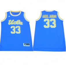 Adidas NCAA UCLA 33 Kareem Abdul Jabbar Jersey Blue Hardwood Classics