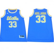 Adidas NCAA UCLA 33 Kareem Abdul Jabbar Jersey Blue Hardwood Classics