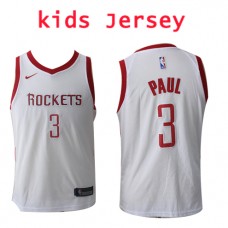 Nike NBA Kids Houston Rockets #3 Chris Paul Jersey White