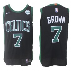 Nike NBA Boston Celtics 7 Jaylen Brown Jersey Black