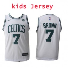 Nike NBA Kids Boston Celtics #7 Jaylen Brown Jersey White
