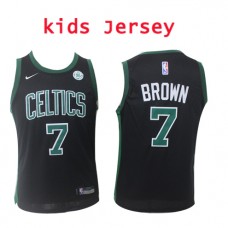 Nike NBA Kids Boston Celtics #7 Jaylen Brown Jersey Black