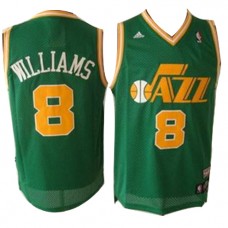 Discount Deron Williams Jazz Alternate Green NBA Jersey