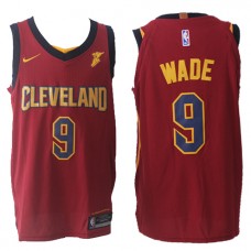 Nike NBA Cleveland Cavaliers 9 Dwyane Wade Jersey Red