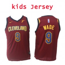Nike NBA Kids Cleveland Cavaliers #9 Dwyane Wade Jersey Red