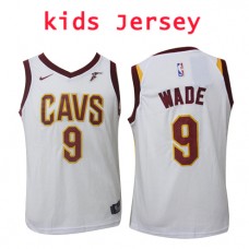 Nike NBA Kids Cleveland Cavaliers #9 Dwyane Wade Jersey White