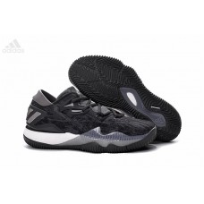 Adidas Crazylight Boost Low 2016 Harden Black White Shoes Sale