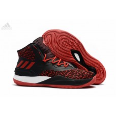 Best Adidas Derrick Rose 8 Black Red Shoes Online