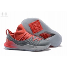 Best Under Armour Curry 5 Grey Red Shoes Outlet Men
