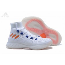 Best Wiggins Adidas Crazy Explosive 2017 White Shoes Free Shipping