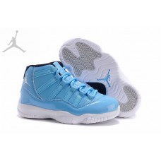 Big Kids Jordans 11 Blue For Cheap Sale China Store Online