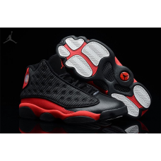 Big Size Air Jordan 13 Black Red Shoes For Sale Online