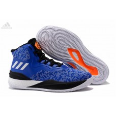 Buy Adidas D Rose High Tops Knicks Royal Blue Orange Sneakers