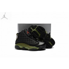 Cheap 2018 Kids Jordan 13 Olive Black Navy Green For Sale Online