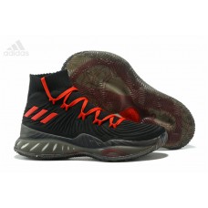 Cheap Adidas Crazy Explosive 2017 Primeknit Black Red From China Store