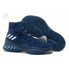 Cheap Adidas Crazy Explosive 2017 Primeknit Navy Blue Free Shipping