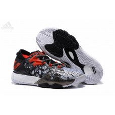 Cheap Adidas Crazylight Boost 2016 White Black Red On Feet