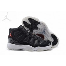 Cheap Air Jordan 11 Retro 72-10 Black Basketball Shoes For Men