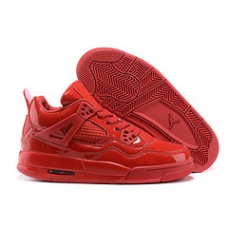 Cheap Air Jordan 4 Retro Red Patent Leather Red For Sale