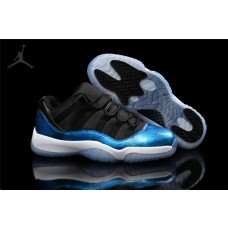 Air Jordans 11 XI Low Blue Snake Custom Sale Online