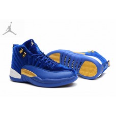 Cheap Air Jordans 12 XII Blue Velvet Free Shipping Online Store
