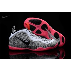 Cheap Foamposites Pro Elephant Print Wolf Grey Pink For Mens