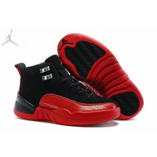 Cheap Kids Jordans 12 XII Retro Flu Game Black Red Restock Online