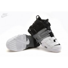 Cheap More Uptempo Tri Color Black Grey White For Sale