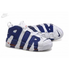 Cheap Nike Air More Uptempo Knicks White Blue For Sale