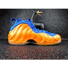 Cheap Nike Foamposites One Orange Blue On Sale Online