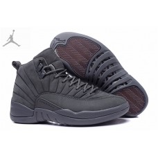Cheap PSNY x Air Jordan 12 Dark Grey Shoes Sale For Men