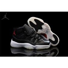 Cheap Retro Jordans 11 Mens Black With Red From China