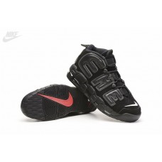 Cheap Supreme x Nike Air More Uptempo All Black For Sale