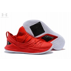 Cheap Under Armour Curry 5 Low All Red Sale Mens