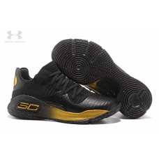Cheap Under Armour Empower Curry 4 Low Black Gold Outlet Store