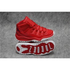 Cheap Youth Air Jordans 11 Gym Red For Kids Sale Online