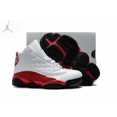 Cool Air Jordan 13 Kids Chicago White Red Black Shoes For Sale