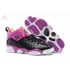 Cool Girls Nike Air Jordan 13 Black Pink Shoes Free Shipping
