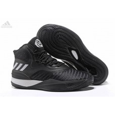 Discount Adidas Derrick Rose 8 Black White For Men