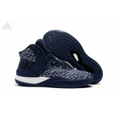 Discount Adidas Derrick Rose 8 Blue Black White For Men