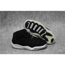 Discount Kids Air Jordans 11 Wool Black For Sale China Online