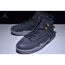 Discount New Jordans 12 XII Dark Grey Suede For Sale