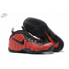 Discount Nike Foamposites Pro 2016 University Red Black On Sale