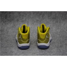 Kids Cheap Air Jordan 11 Gold Basketball Shoes For Sale Online