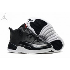 Kids New Air Jordans Retro 12 XII Black Cheap Sale From China
