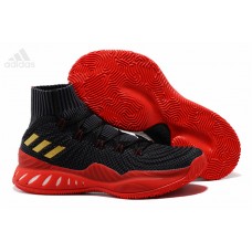 Mens Adidas Crazy Explosive 2017 Primeknit Black Red For Sale