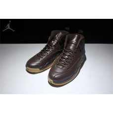 Mens Cheap Jordans 12 Retro Chocolate PE Brown Gum For Sale